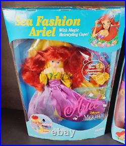 RARE NEW Tyco Disney's The Little Mermaid Ariel's Sea Fashion & Prince Eric Doll