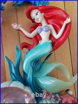 RARE Vintage Disney Ariel Little Mermaid Seaflower Desk Lamp Light