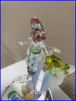 Rare Arribas Brothers Little Mermaid Ariel Glass Figurine Tokyo Disney