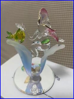 Rare Arribas Brothers Little Mermaid Ariel Glass Figurine Tokyo Disney