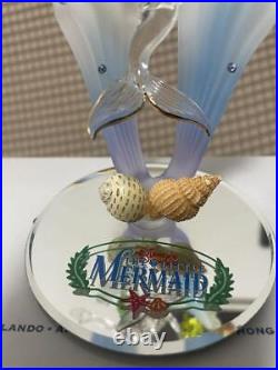 Rare Arribas Brothers Little Mermaid Ariel Glass Figurine Tokyo Disney