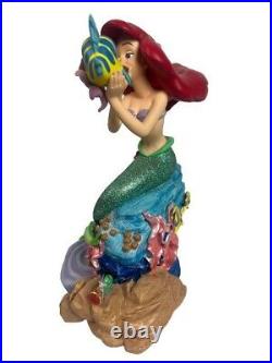 Rare Disney Parks Costa Alavezos Ariel Little Mermaid & Friends Med Big Figurine
