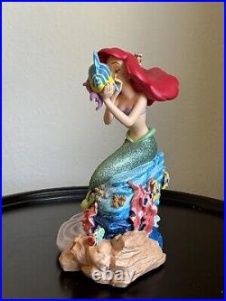 Rare Disney Parks Costa Alavezos Ariel Little Mermaid & Friends Med Big Figurine