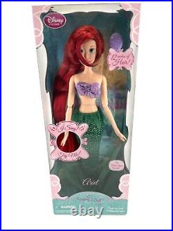 Rare Disney Store Ariel The Little Mermaid 17 Inch Singing Doll New & Sealed