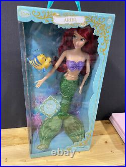 Rare Disney Store Ariel The Little Mermaid 17 Singing Princess Doll MIB