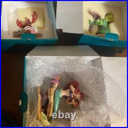 Rare Disney WDCC The little mermaid ariel Vintage figure Set of 3 From JP Rare Disney WDCC The little mermaid ariel Vintage figure Set of 3 From JP