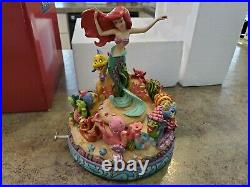 Rare Jim Shore Disney Ariel Little Mermaid Musical Under The Sea 4039073 Nib