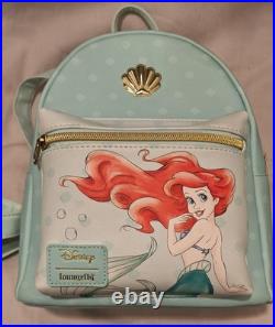 Rare Loungefly Little Mermaid Disney Backpack Rare Loungefly Little Mermaid Disney Backpack