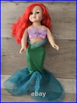 Rare Madame Alexander 18 Ariel Walt Disney Exclusive Little Mermaid Doll HTF