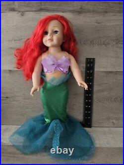 Rare Madame Alexander 18 Ariel Walt Disney Exclusive Little Mermaid Doll HTF