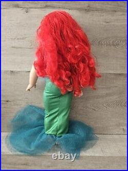 Rare Madame Alexander 18 Ariel Walt Disney Exclusive Little Mermaid Doll HTF