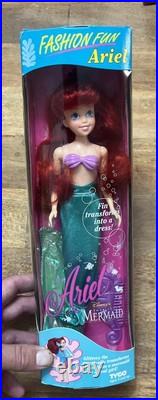 Rare NRFB Ariel Fashion Fun Doll From The Little Mermaid 10 TYCO #1832 Vintage Rare NRFB Ariel Fashion Fun Doll From The Little Mermaid 10 TYCO #1832 Vintage
