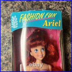 Rare NRFB Ariel Fashion Fun Doll From The Little Mermaid 10 TYCO #1832 Vintage Rare NRFB Ariel Fashion Fun Doll From The Little Mermaid 10 TYCO #1832 Vintage