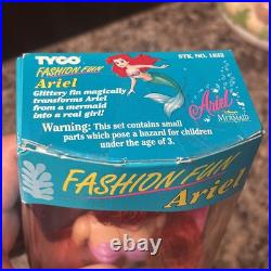 Rare NRFB Ariel Fashion Fun Doll From The Little Mermaid 10 TYCO #1832 Vintage Rare NRFB Ariel Fashion Fun Doll From The Little Mermaid 10 TYCO #1832 Vintage