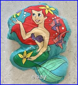 Rare Vintage 1989 Little Mermaid Pillow