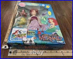 Rare Vintage 1993 Ariel and Her Friends The Little Mermaid Tyco Disney Doll New