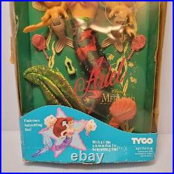 Rare Vtg 1992 The Little Mermaid 10 Ariel MerBabysitter Doll Disney TYCO #1823