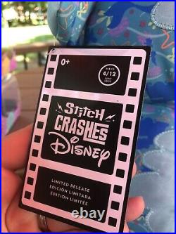 Stitch Crashes Disney Plush The Little Mermaid In hand Limited Release