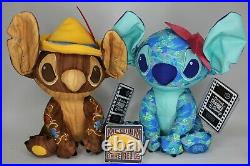 Stitch Crashes Disney THE LITTLE MERMAID & PINOCCHIO Stuffed Plush Ariel Lot