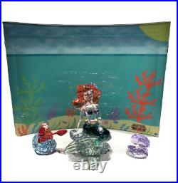 Swarovski Disney Little Mermaid Crystal Display