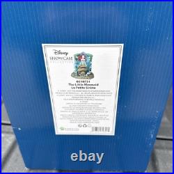 THE LITTLE MERMAID Light-Up LED Figure Disney Showcase NIB Ariel Sebastian Waves