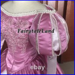 The Little Mermaid Ariel Cosplay Costume Pink Outfits Separate Skirt Top