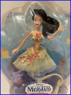 The Little Mermaid Ariel & Her Sisters Adella Doll Figure Brand New Disney Store