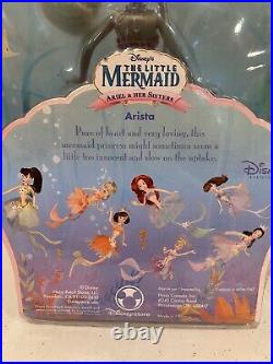 The Little Mermaid Ariel & Her Sisters Arista Doll Figure Brand New Disney Store