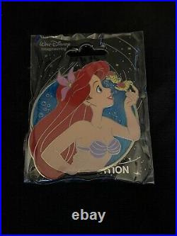 The Little Mermaid Ariel Princess Profile Hero Pin LE 250 WDI Disney Rare New