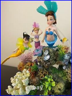 The Little Mermaid Ariel and Sisters Customized Doll Set Diorama with Lighting