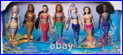 The Little Mermaid Ariel and Sisters Doll Set 7 Mermaid Dolls The Little Mermaid Ariel and Sisters Doll Set 7 Mermaid Dolls