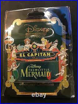 The Little Mermaid Marquee Disney Pin LE 300 DSF DSSH GSF (Artist Signed)