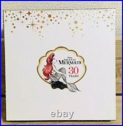 The Little Mermaid Pin Box 30th Anniversary Disney Store Japan 14 Pins Ariel Set
