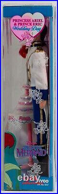 The Little Mermaid Princess Ariel & Prince Eric Wedding Day Set Tyco Open/Unused