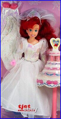 The Little Mermaid Princess Ariel & Prince Eric Wedding Day Set Tyco Open/Unused