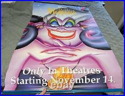 The Little Mermaid Rare Ursula Poster