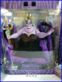 The Little Mermaid SEA WITCH URSULA Disney Great Villains NEW Doll 1997 N. R. F. B