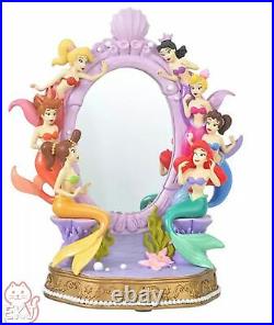 The Little Mermaid Ursula Accessory Case Ariel Sisters Stand Mirror Set Disney