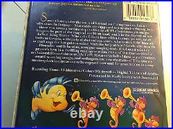 The Little Mermaid Walt Disney Classic Black Diamond Banned Cover VHS, 1990