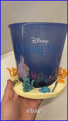 The little mermaid popcorn EXCLUSIVE bucket 2023 IMPORTED? HTF