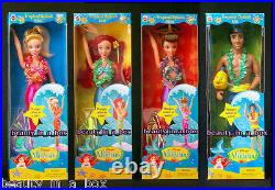 Tropical Splash Arista Attina Eric Ariel Doll Little Mermaid Disney SW Lot 4