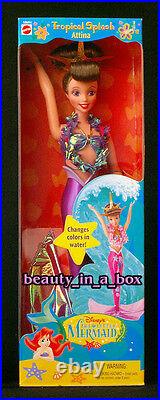 Tropical Splash Arista Attina Eric Ariel Doll Little Mermaid Disney SW Lot 4