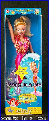Tropical Splash Arista Attina Eric Ariel Doll Ursula Little Mermaid Disney Lot 5
