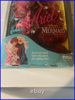 Tyco Disney Little Mermaid Calypso Beautiful Hair Princess Ariel Barbie Doll Toy