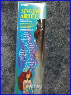 Tyco Singing Ariel Disney Little Mermaid Doll- 1991 NRFB 18