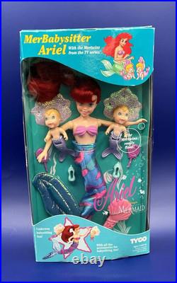 Tyco The Little Mermaid Merbabysitter 1992 Ariel Doll Playset New NRFB Boxed Tyco The Little Mermaid Merbabysitter 1992 Ariel Doll Playset New NRFB Boxed