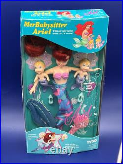 Tyco The Little Mermaid Merbabysitter 1992 Ariel Doll Playset New NRFB Boxed Tyco The Little Mermaid Merbabysitter 1992 Ariel Doll Playset New NRFB Boxed