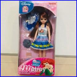 Unopened? Disney Princess The Little Mermaid Ariel Collaboration Licca-chan doll