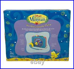 VNTG The Little Mermaid Cassette Player Walkman Sea Stereo Cassette Player NOS