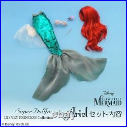 VOLKS Super Dollfie Ariel The Little Mermaid From Japan